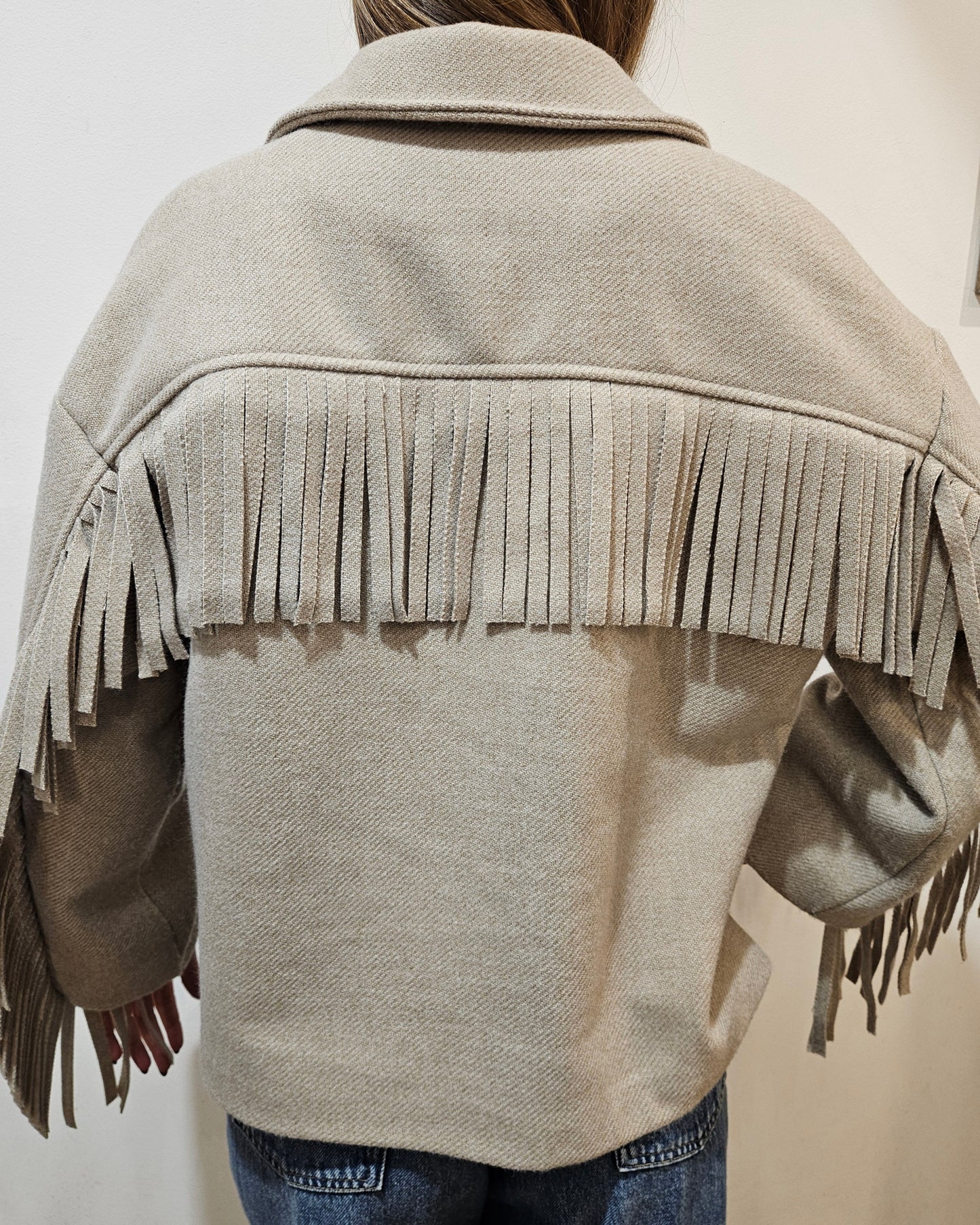 Kontatto Giubbotto frange