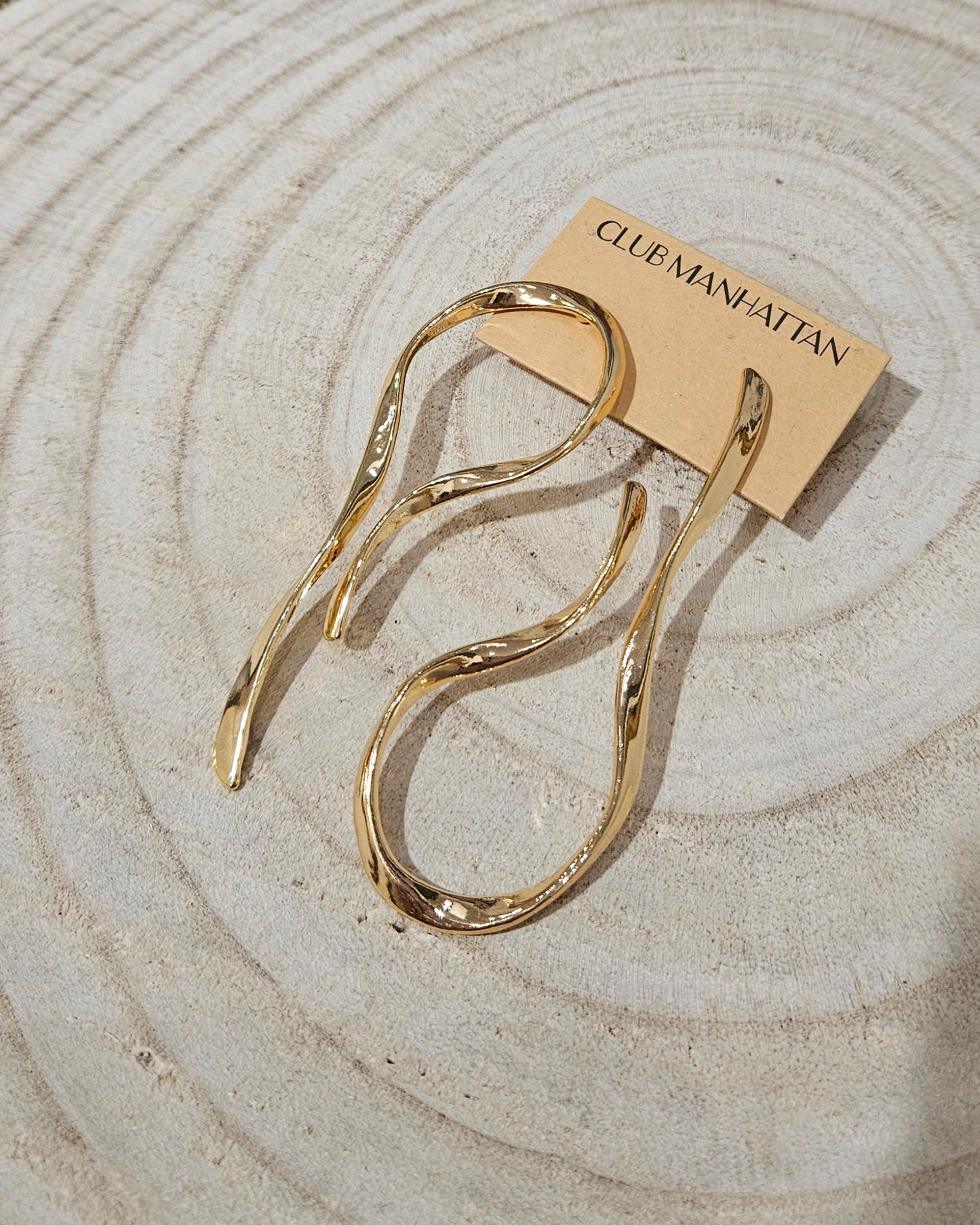 Club Manhattan Orecchini Radiant Swirl