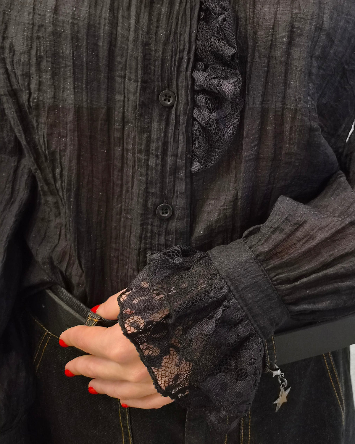 HaveOne Camicia Pizzo