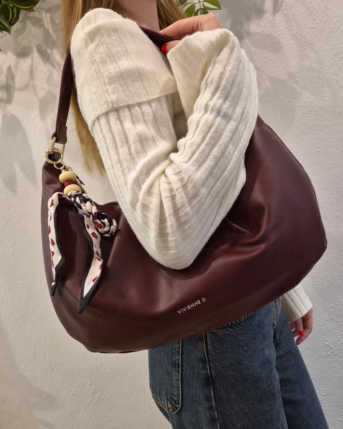 VivienneD Bag Susan Bloom Bordeaux
