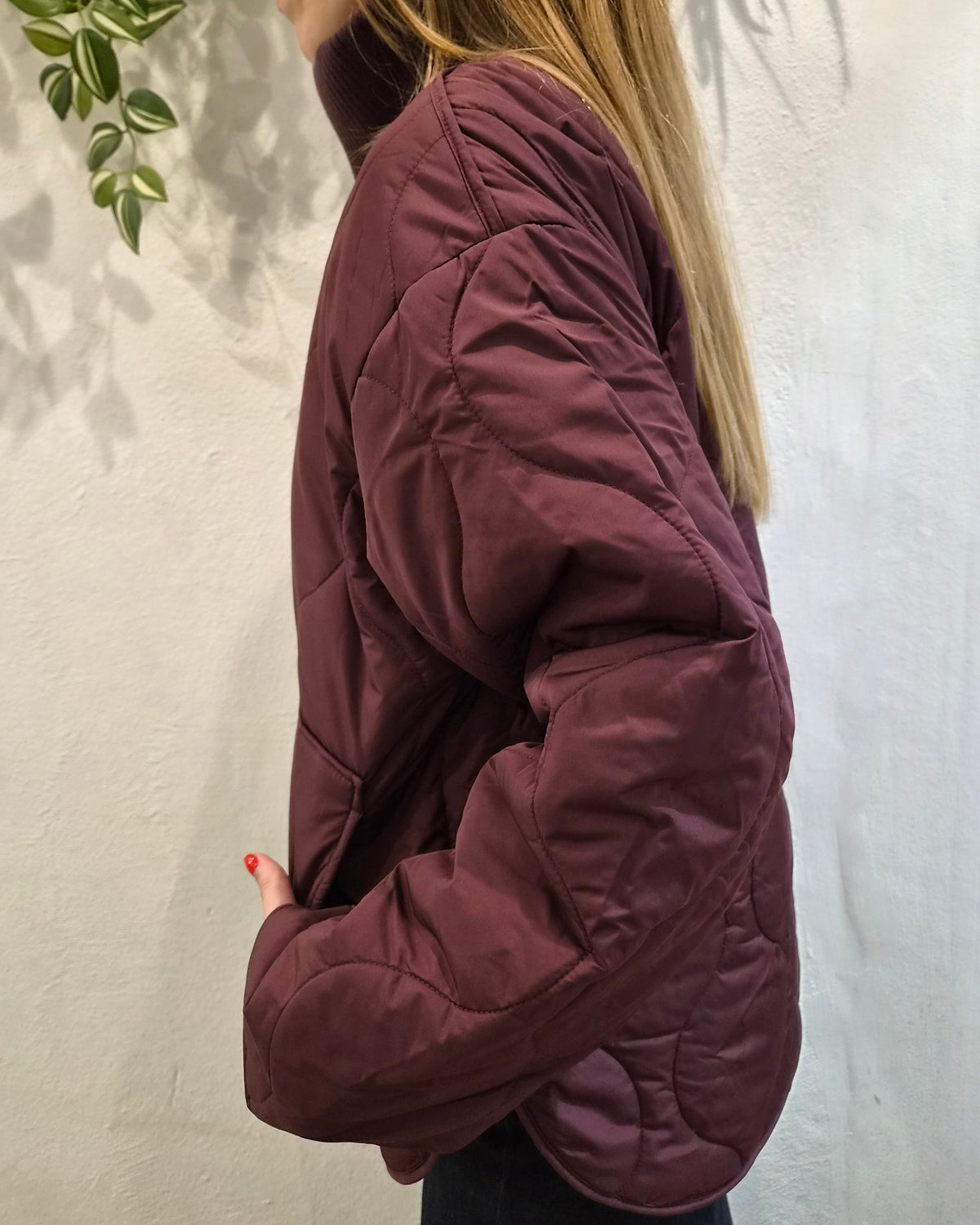 JJXX Giacca trapuntata JXSerena Vino