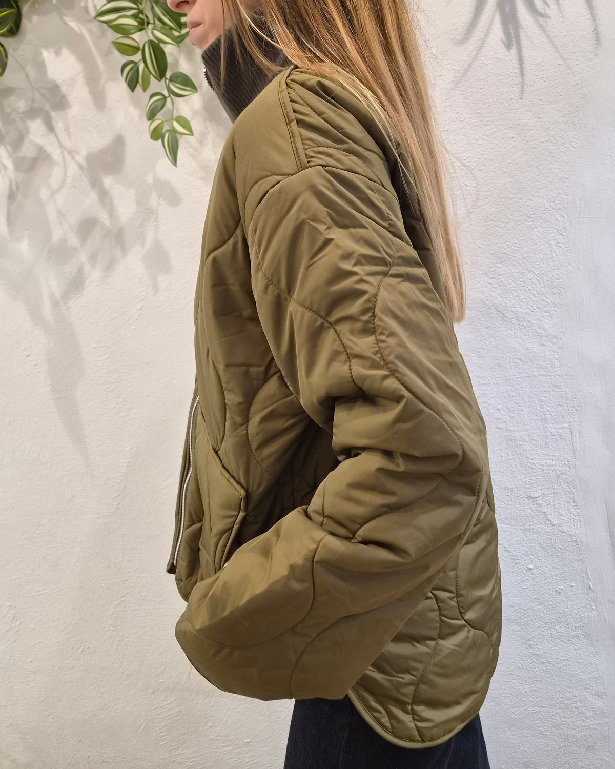 JJXX Giacca trapuntata JXSerena Verde