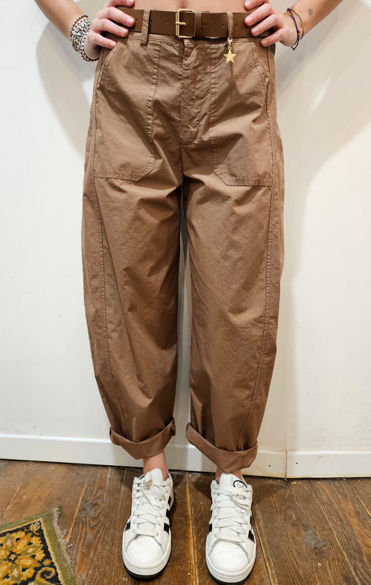 Susy Mix Pantalone Tabacco