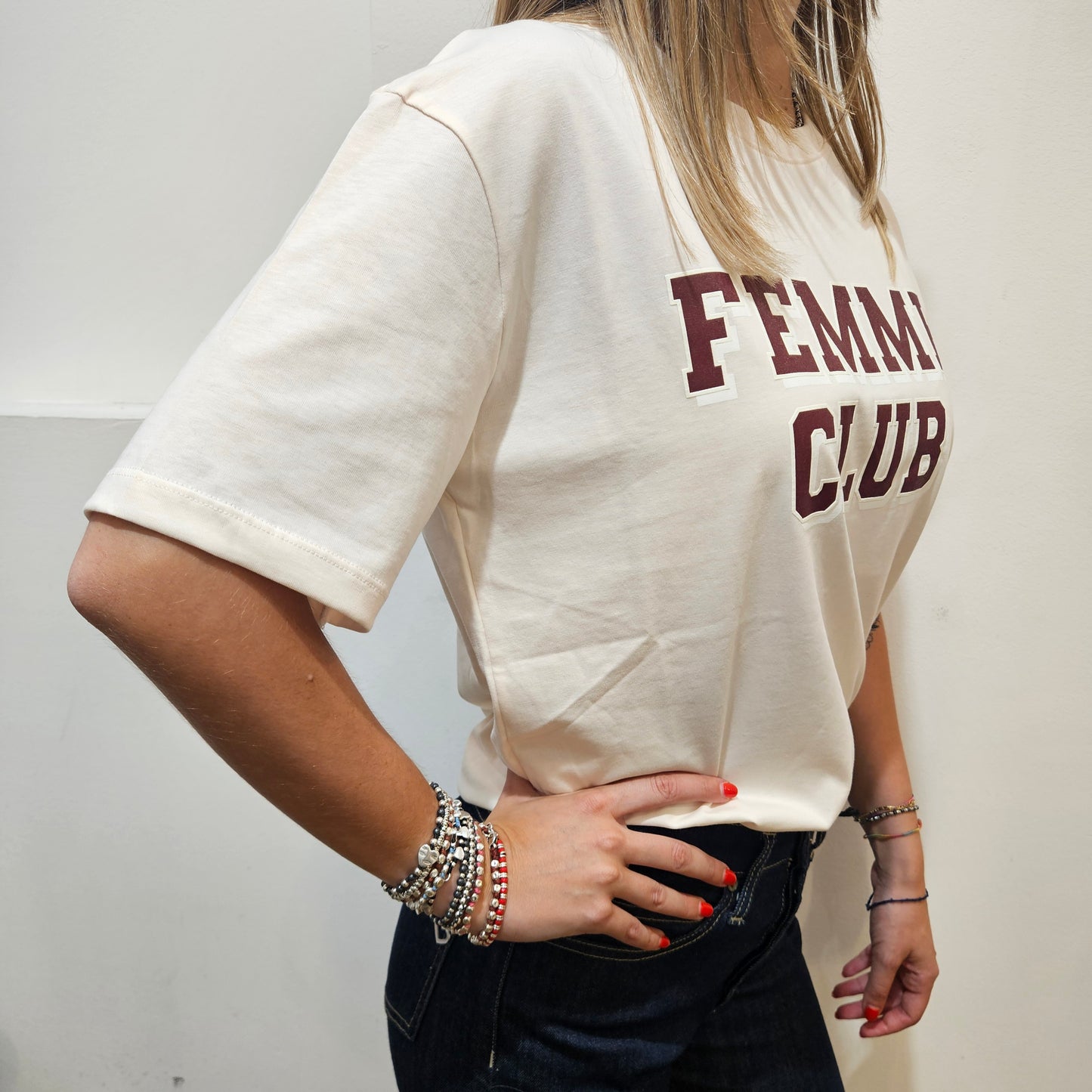 Susy Mix T-Shirt crema