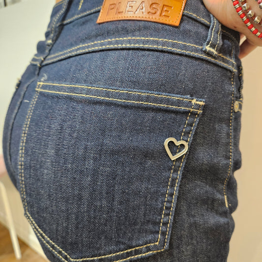 Please Jeans Blu Denim