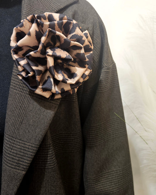 Susy Mix Giacca con fiore