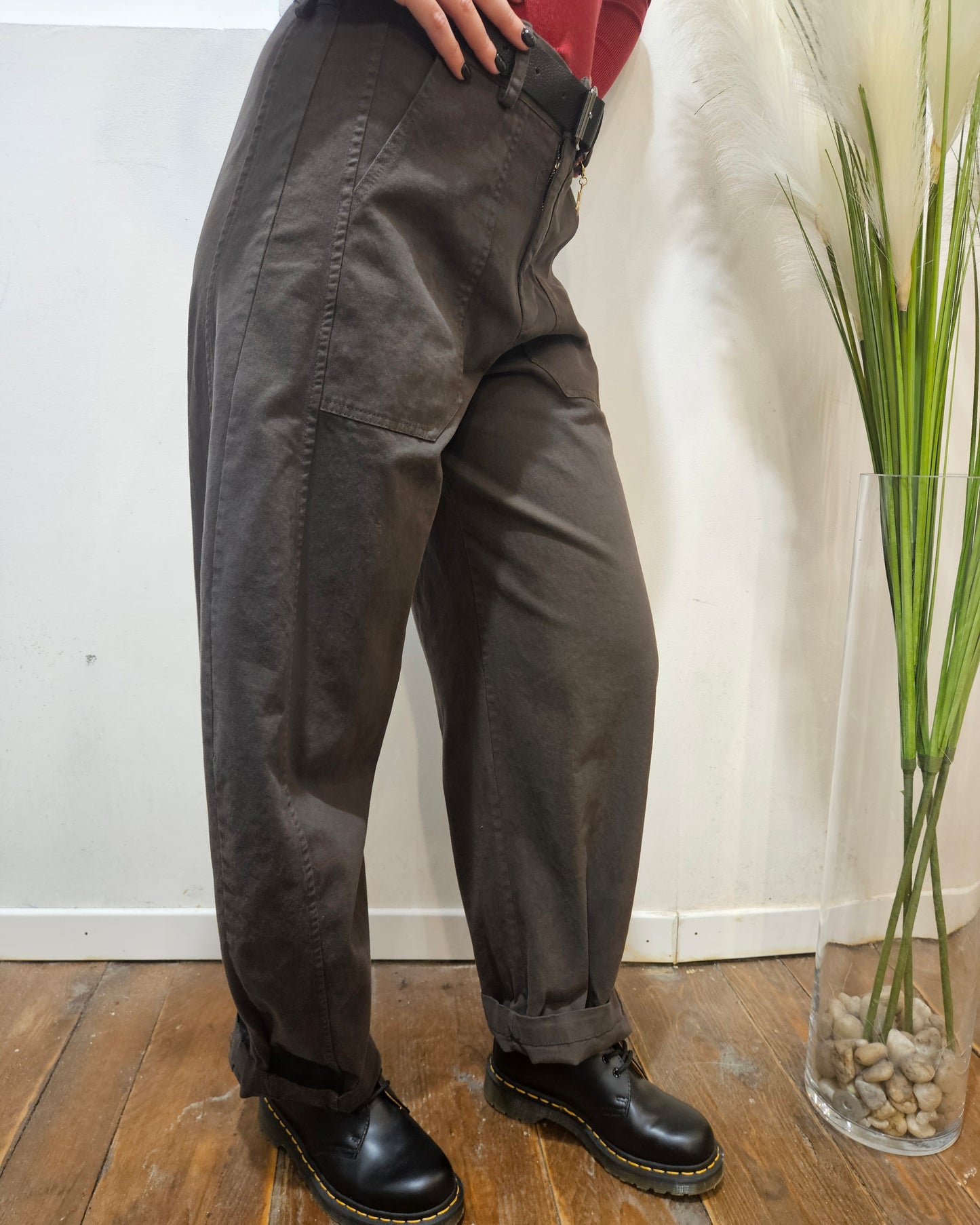 Susy Mix Pantalone marrone
