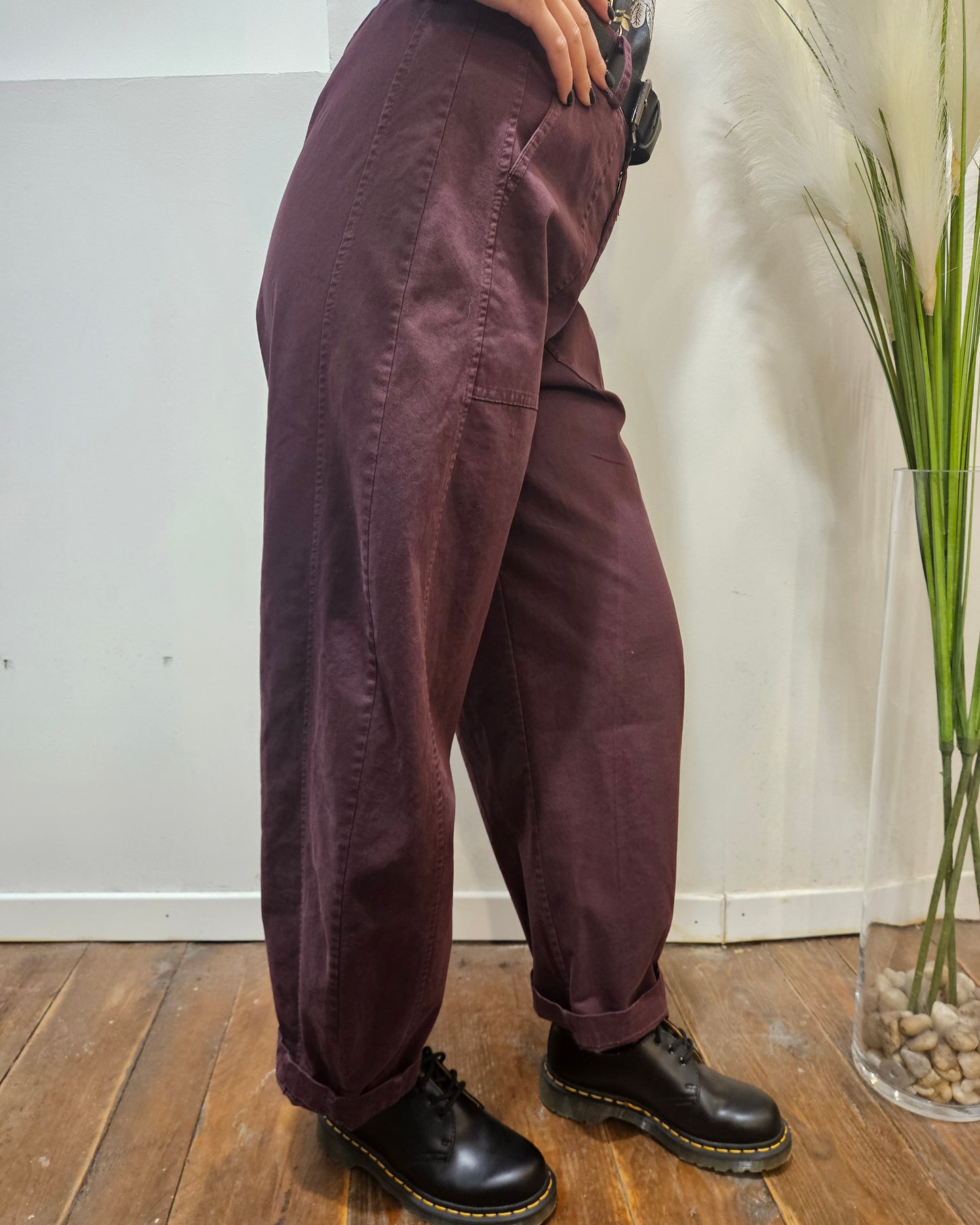Susy Mix Pantalone bordeaux