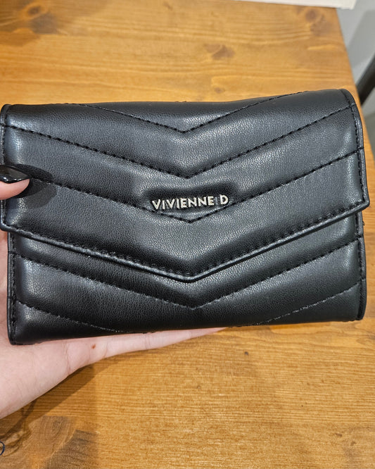 Vivienne D Portafoglio nero