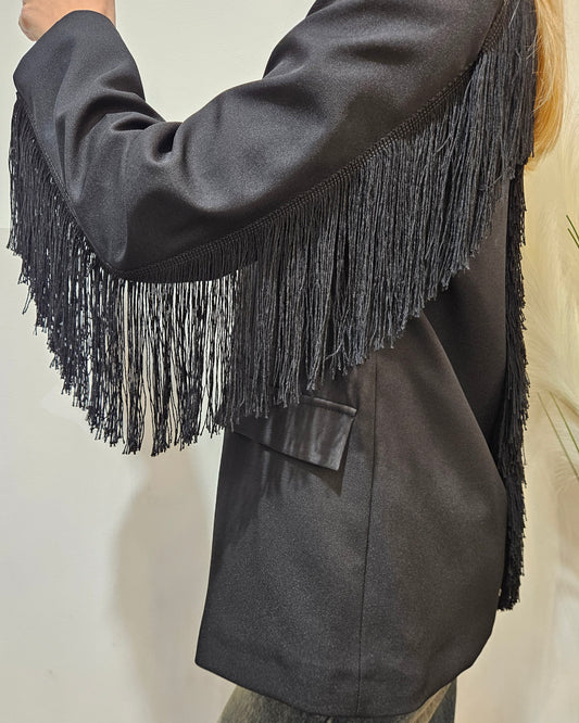 Susy Mix Giacca con frangia