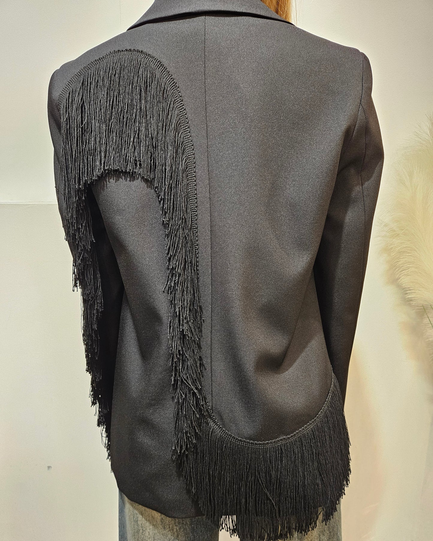 Susy Mix Giacca con frangia