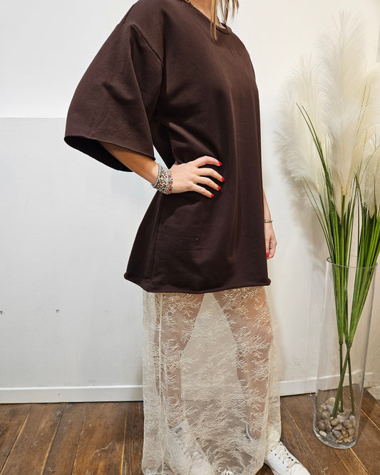 Susy Mix Abito con pizzo