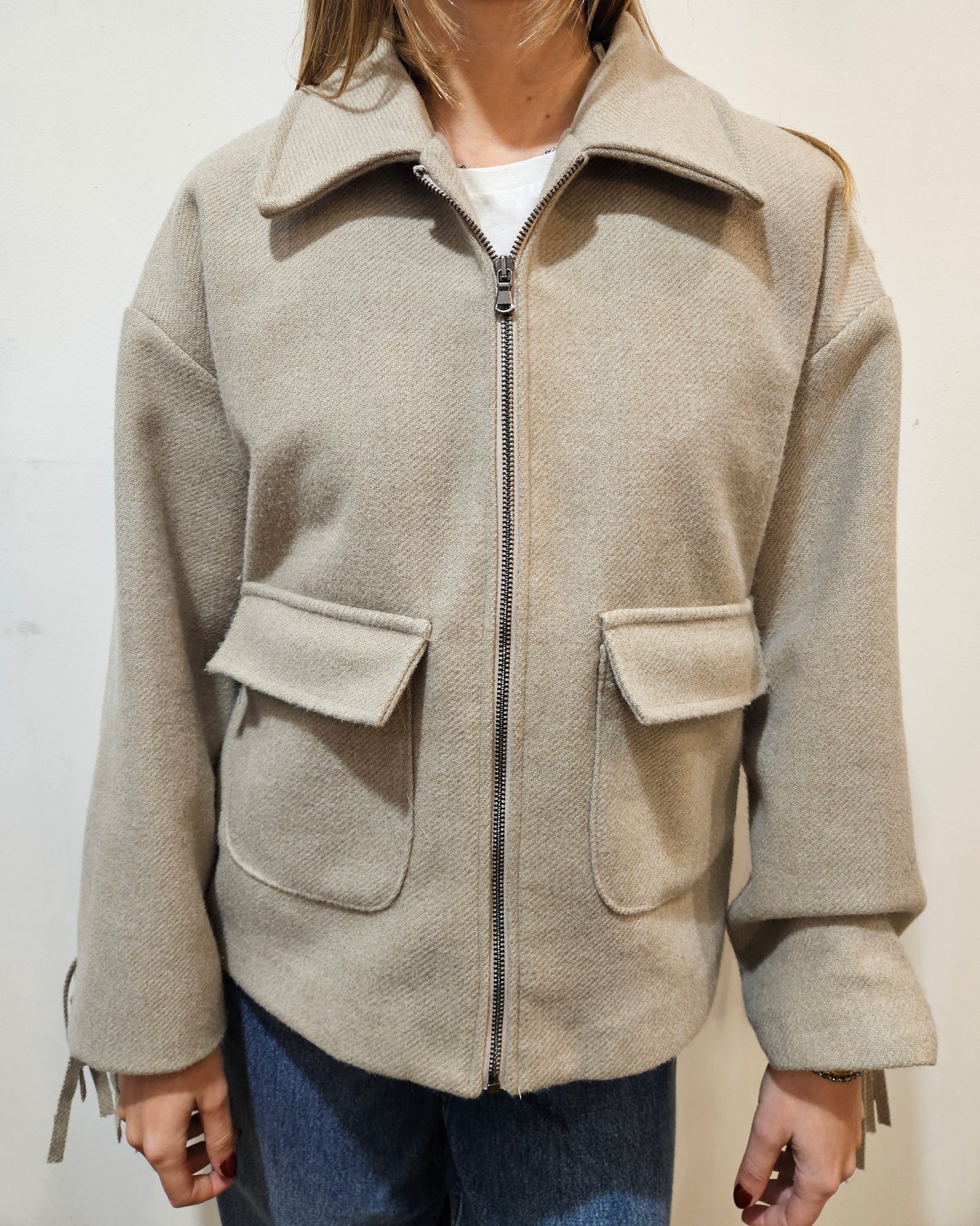 Kontatto Giubbotto frange