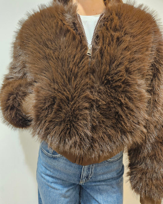 Have One Bomber ecopelliccia