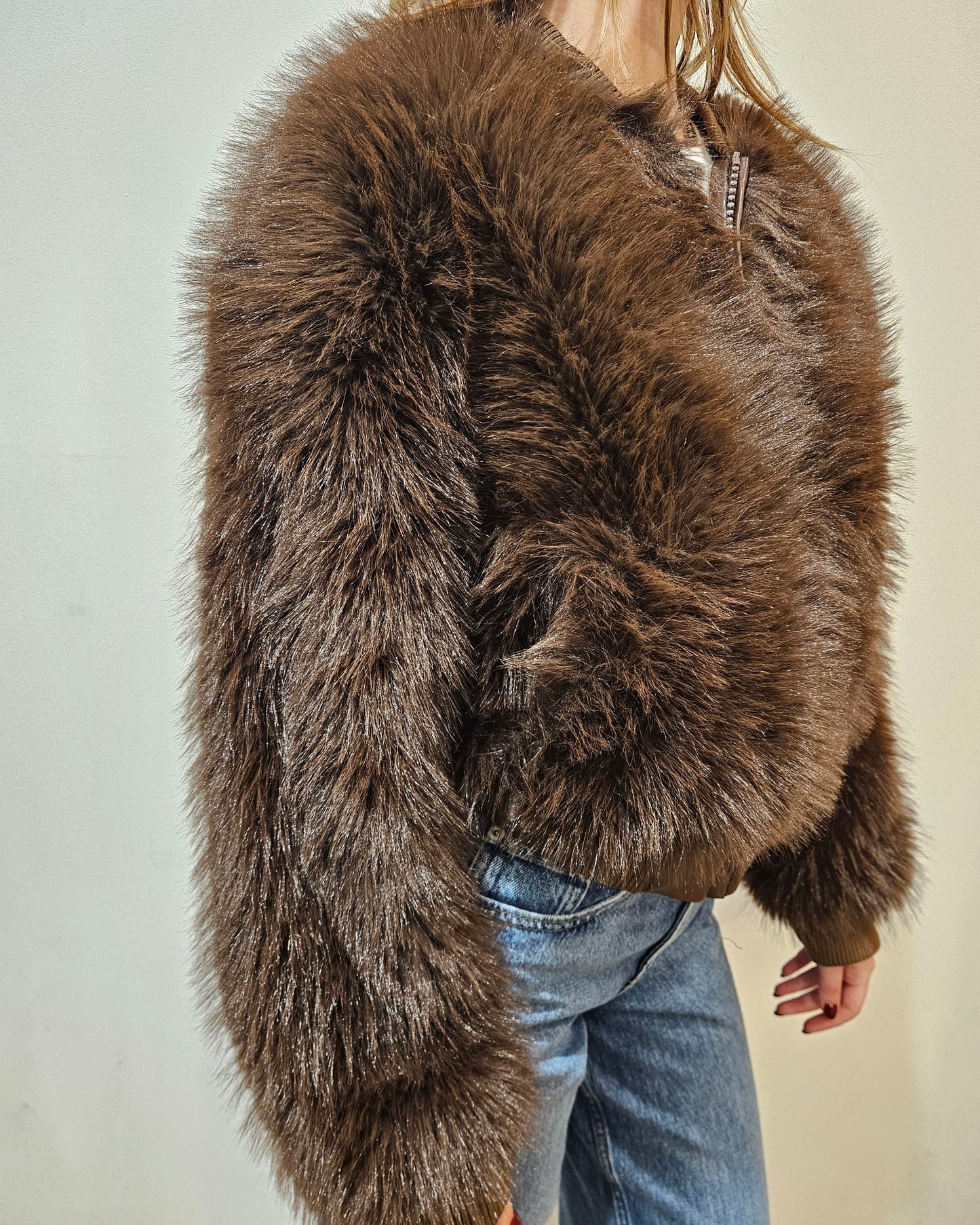 Have One Bomber ecopelliccia