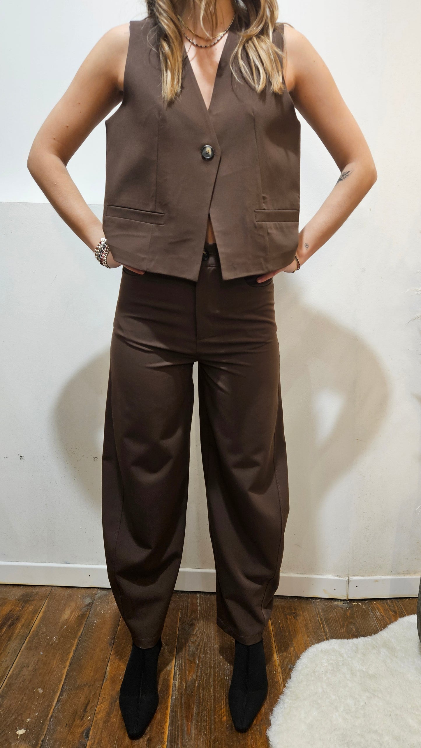 HaveOne Set Gilet + Pantalone ovetto