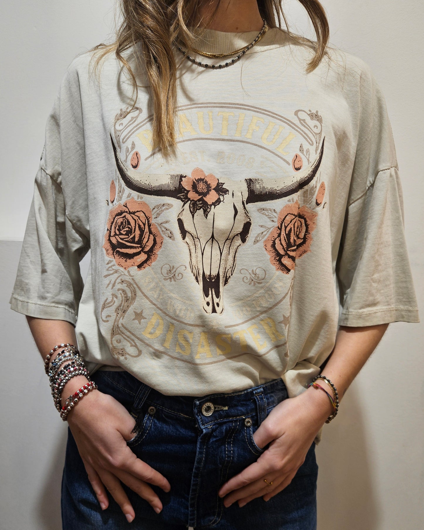 HaveOne T-Shirt con stampa