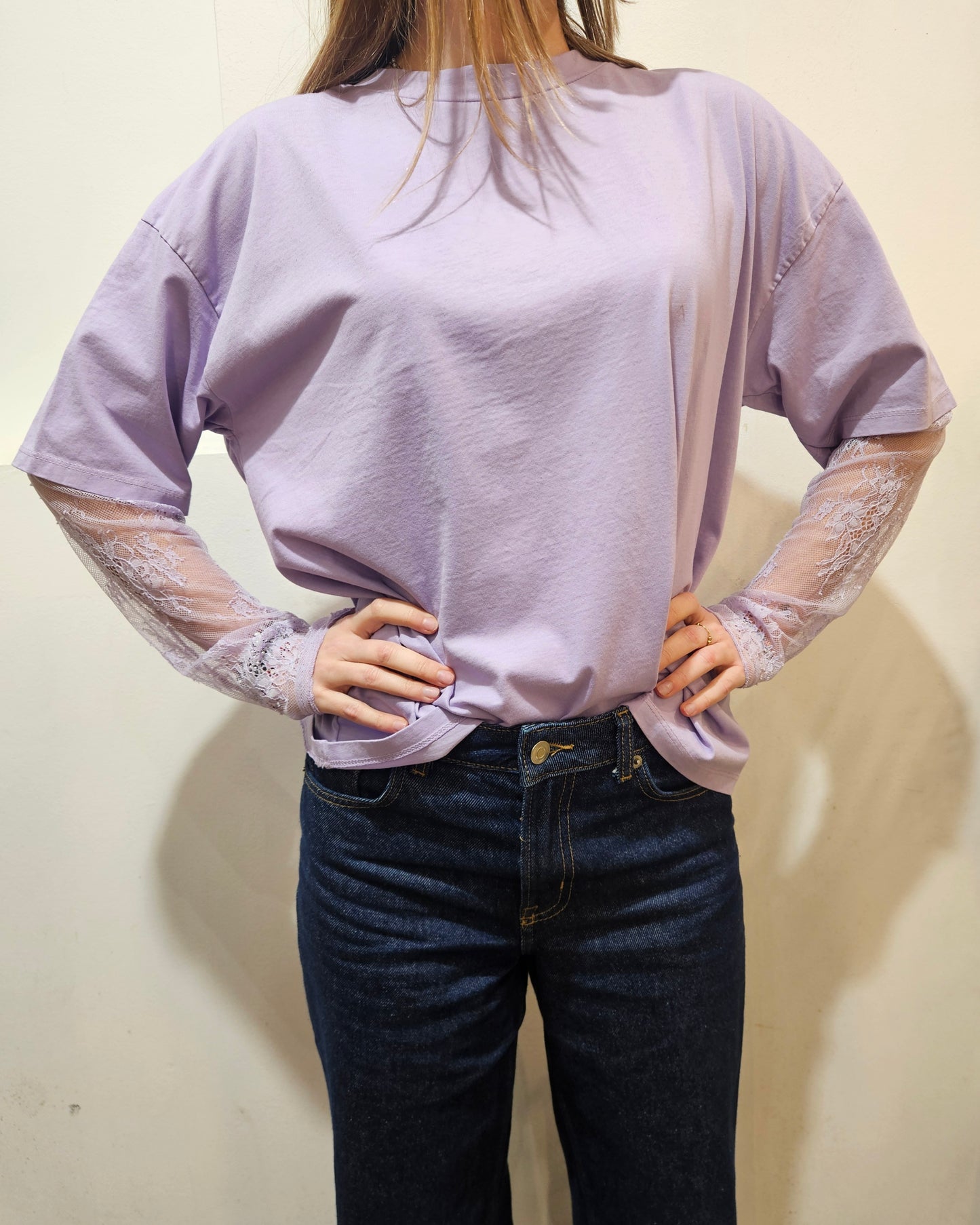 Susy Mix Maglia pizzo
