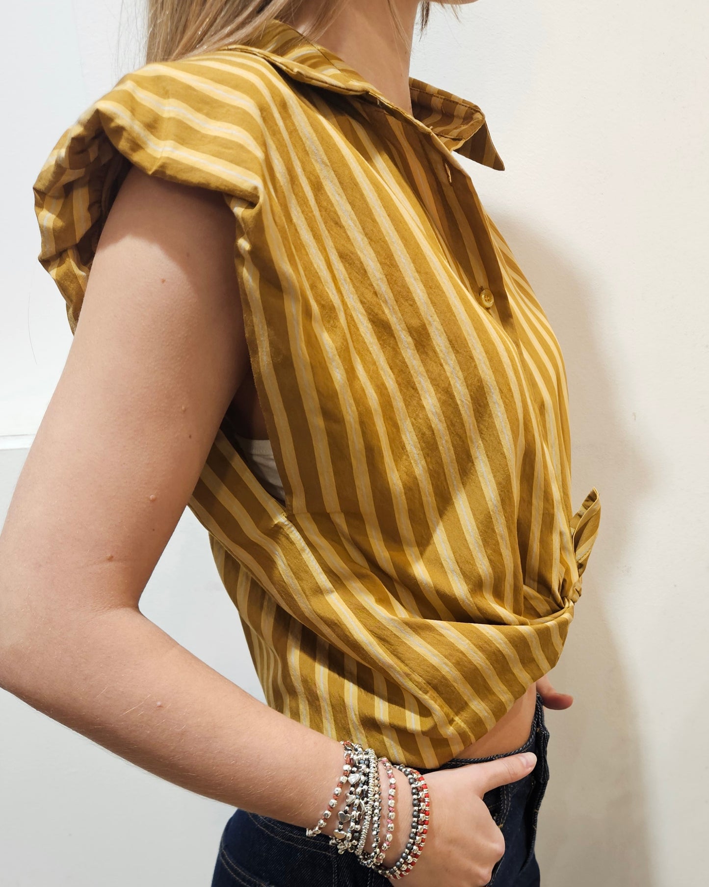 HaveOne Camicia spallina riga