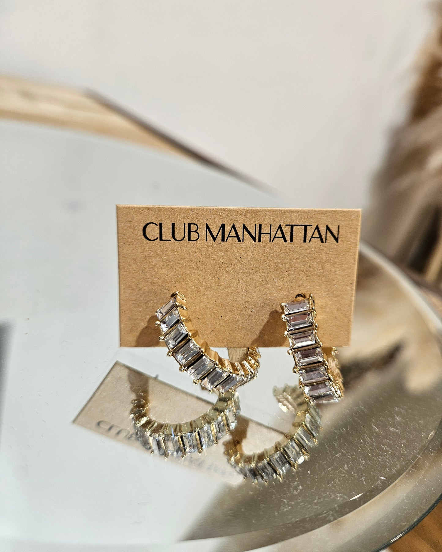 Club Manhattan Orecchini Mercury Hoops