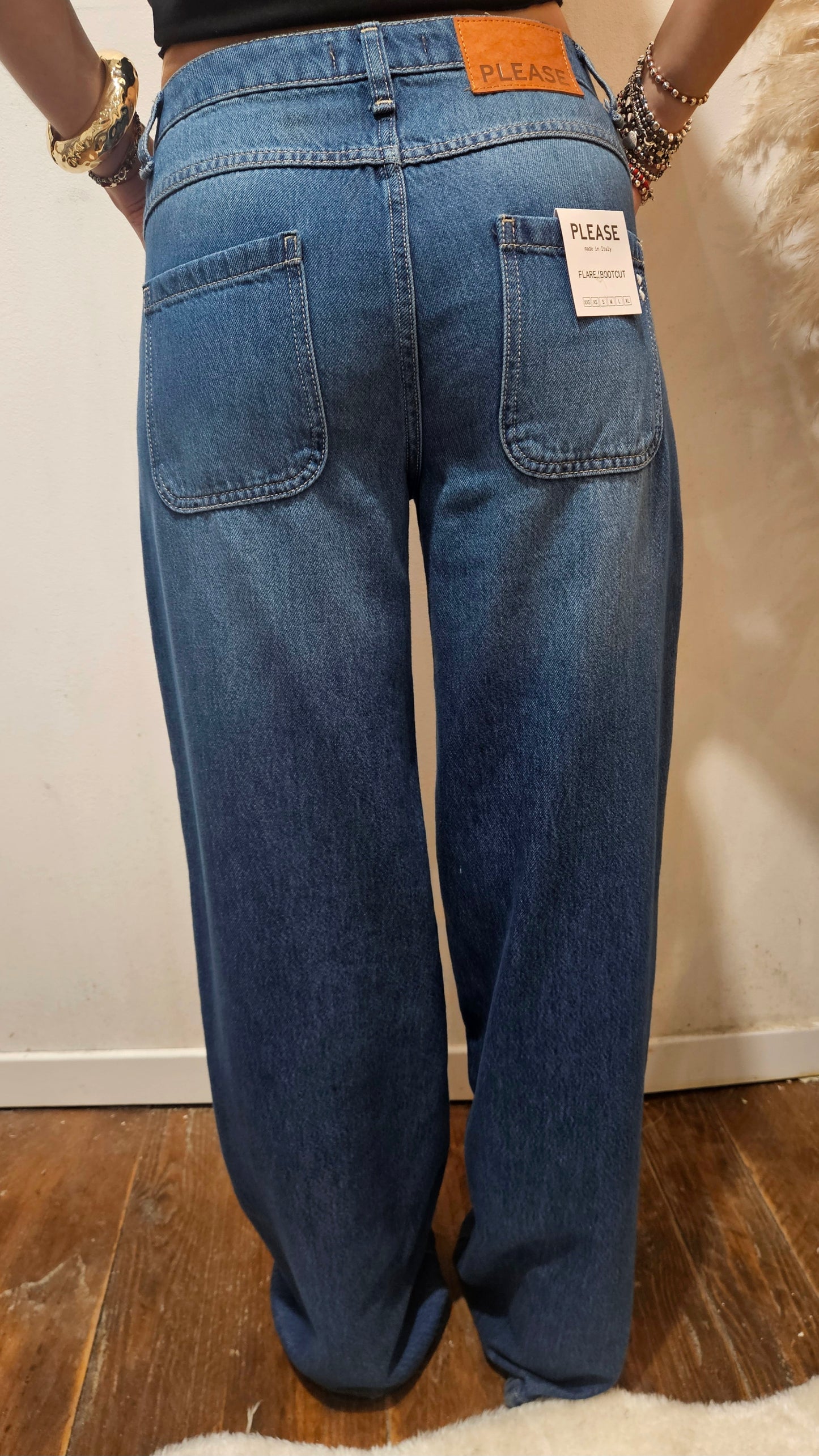 Please Jeans Blu Denim