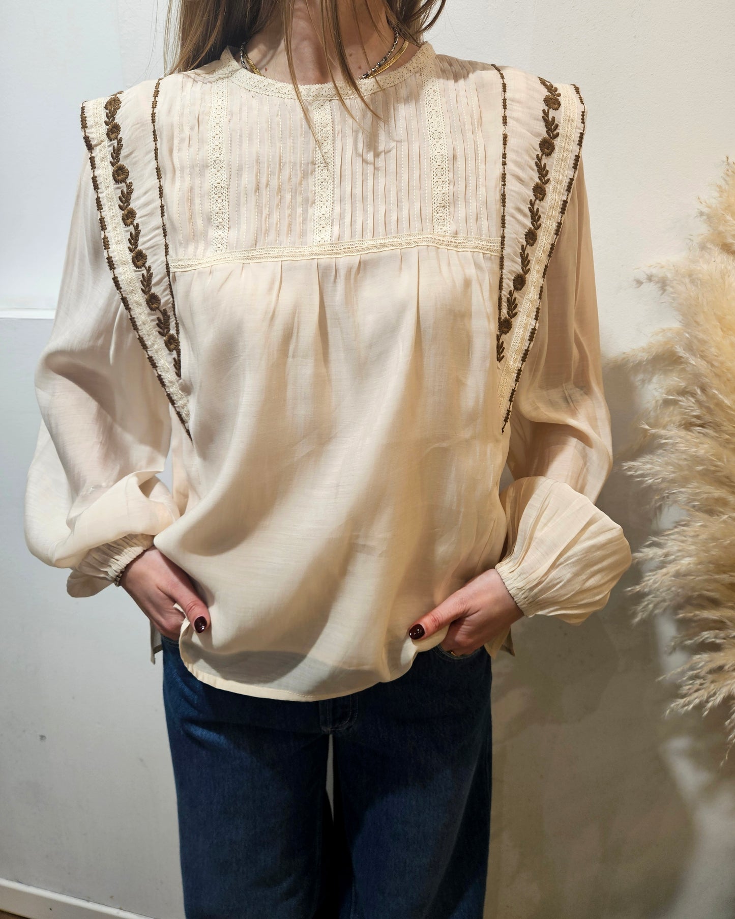 HaveOne Camicia ricami