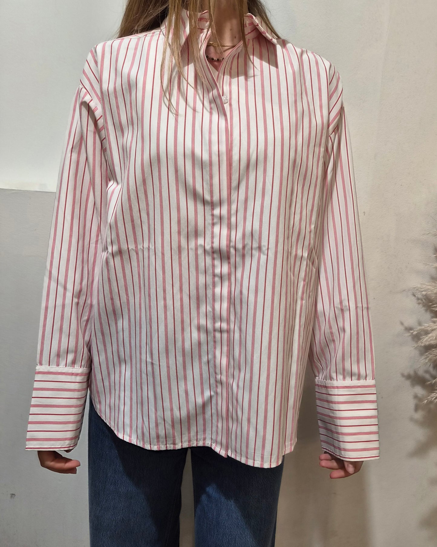 JJXX Camicia popeline rosa