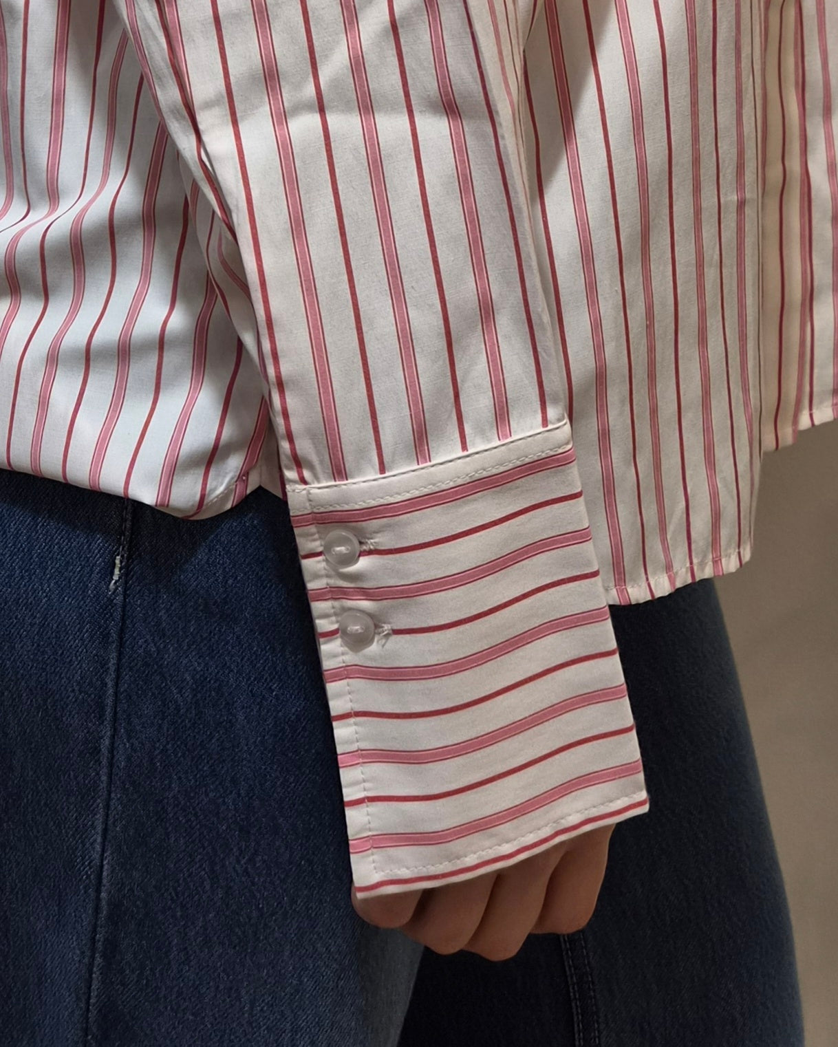 JJXX Camicia popeline rosa