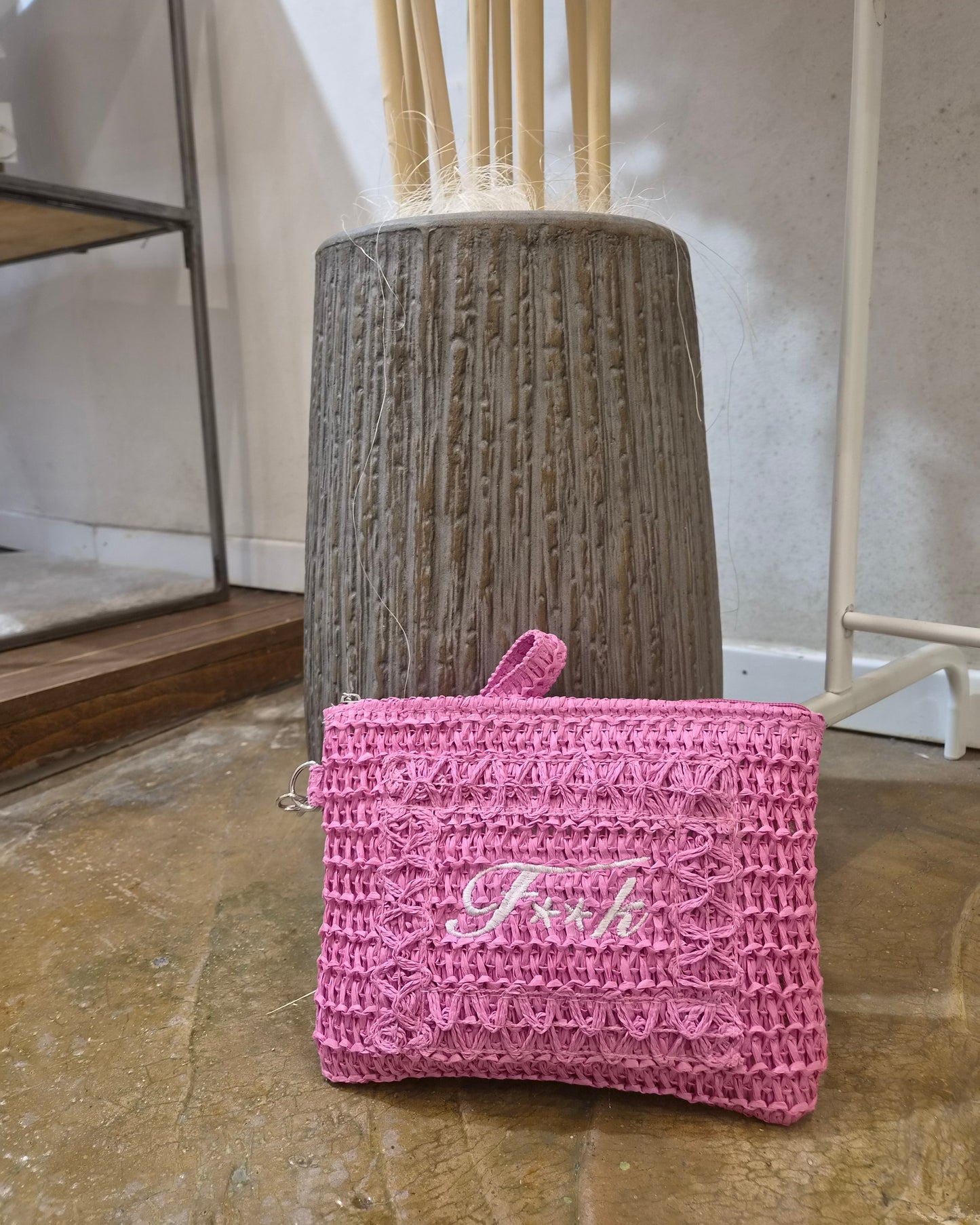 F**K Mini Pochette Fucsia