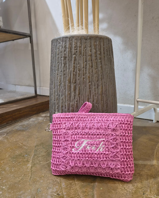 F**K Mini Pochette Fucsia