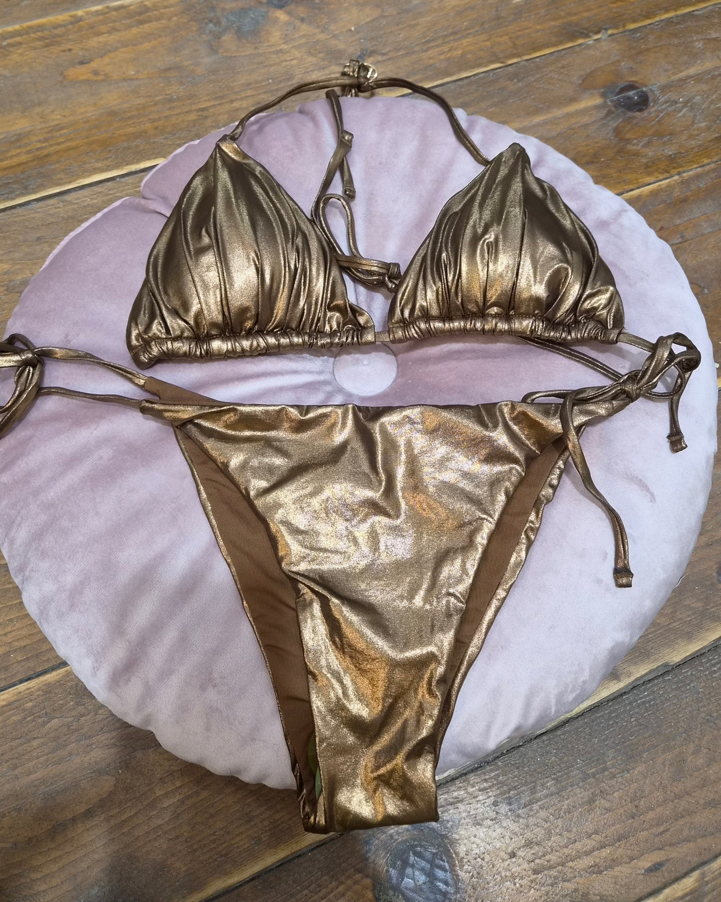 4Giveness Bikini Triangolo Metallic