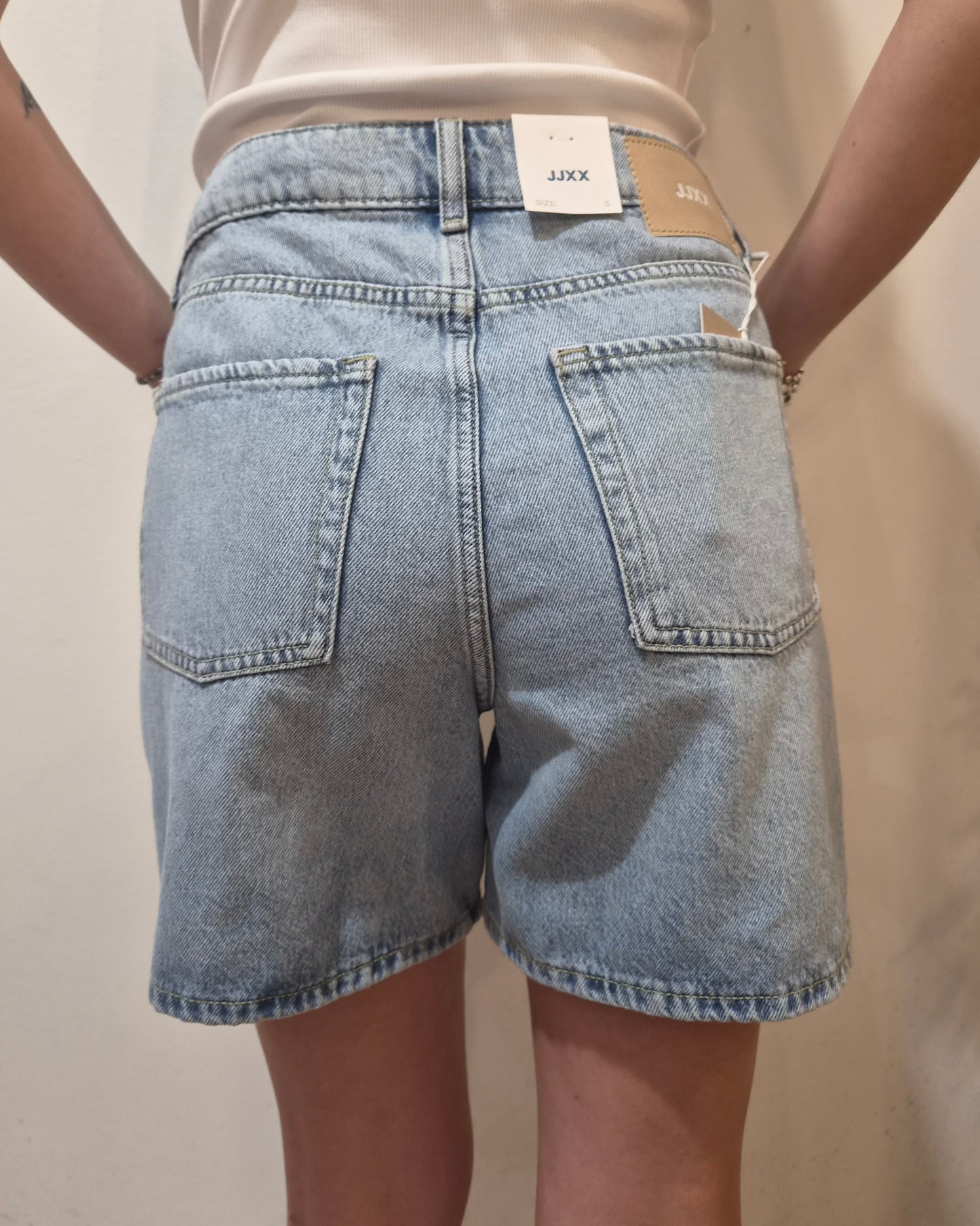 JJXX Shorts Light Blue Denim