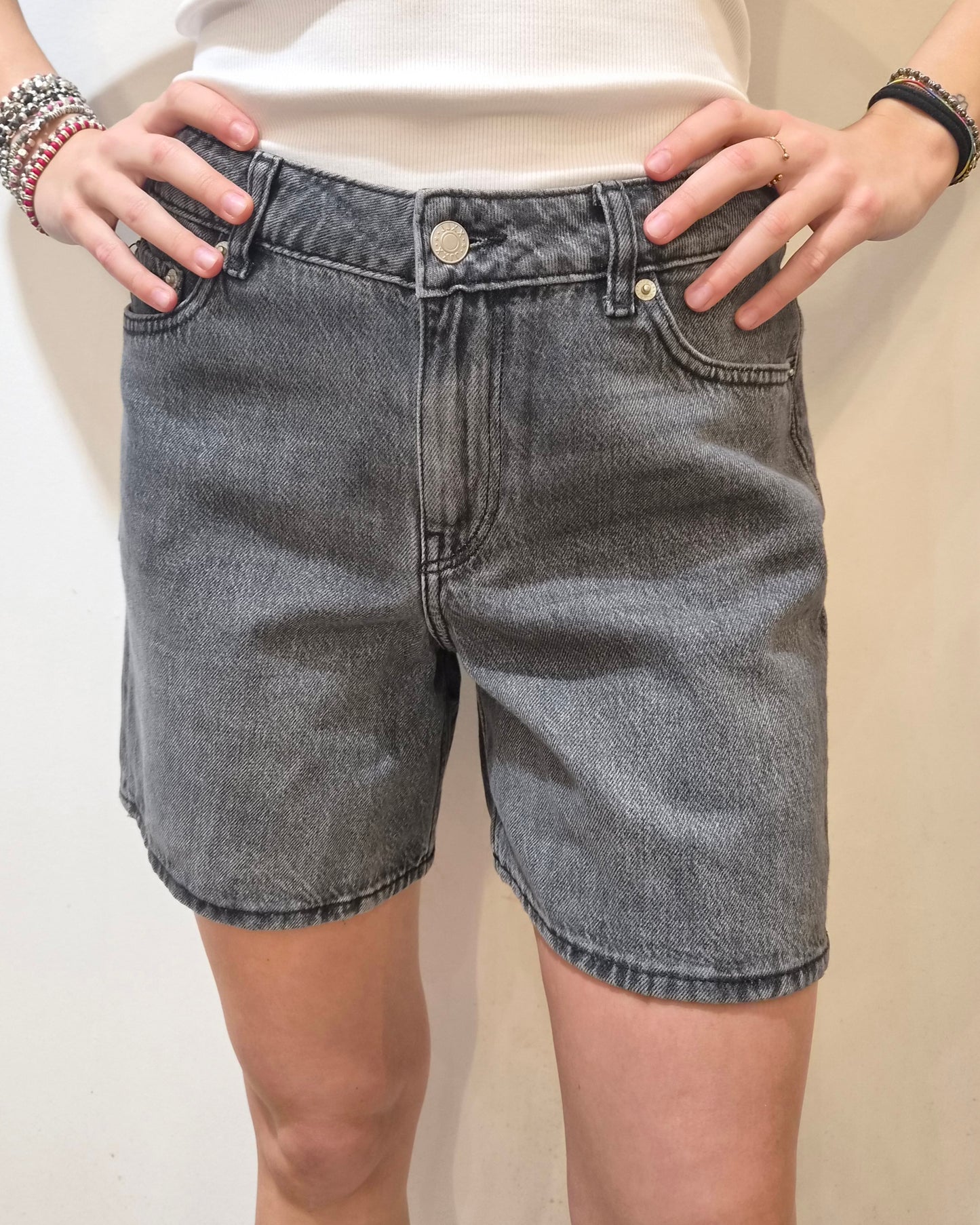 JJXX Shorts Dark Grey Denim
