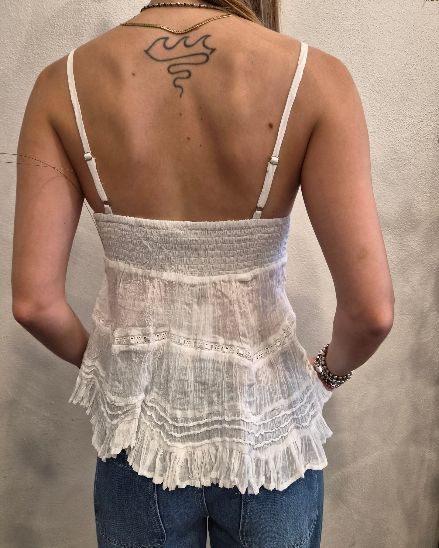 Glamorous Top bianco
