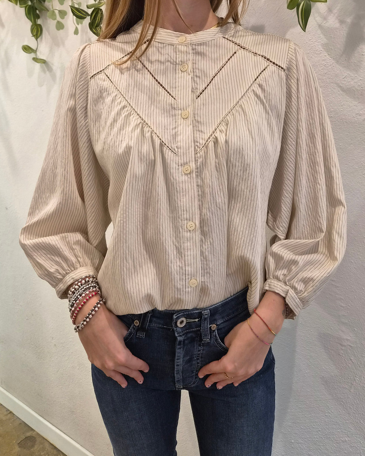 Kontatto Camicia Gessata