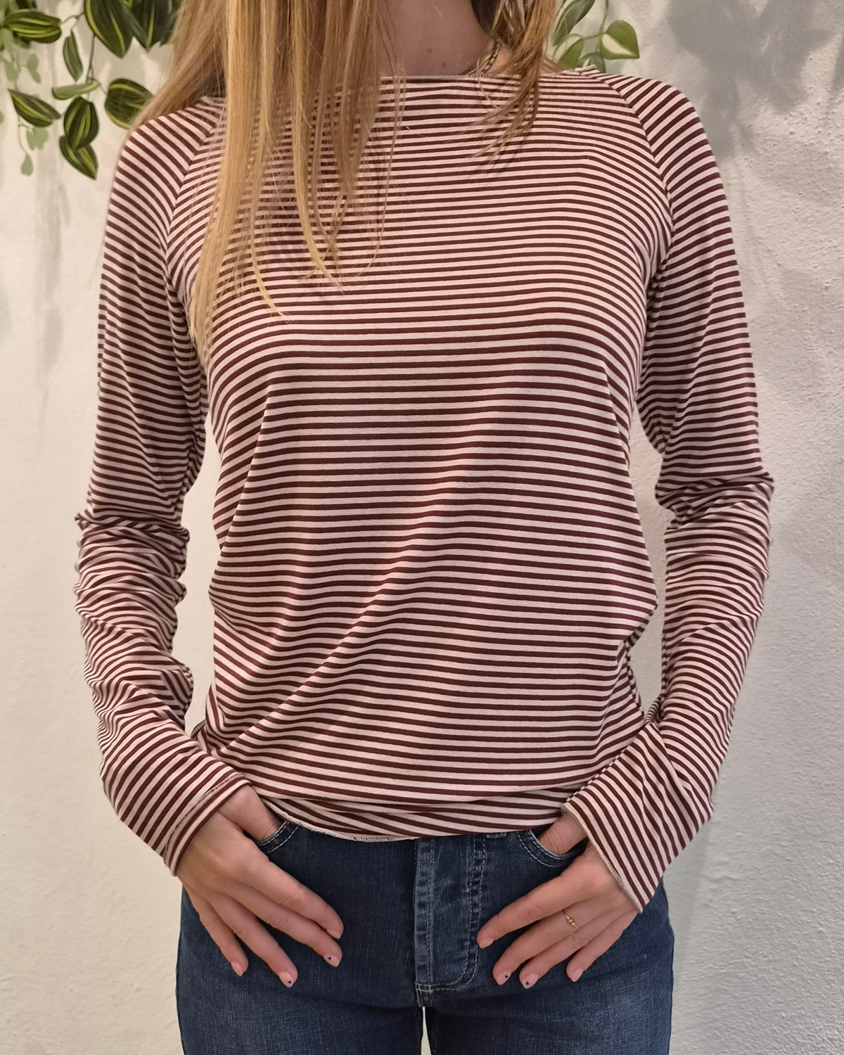 Susy Mix T-Shirt Barchetta Crema