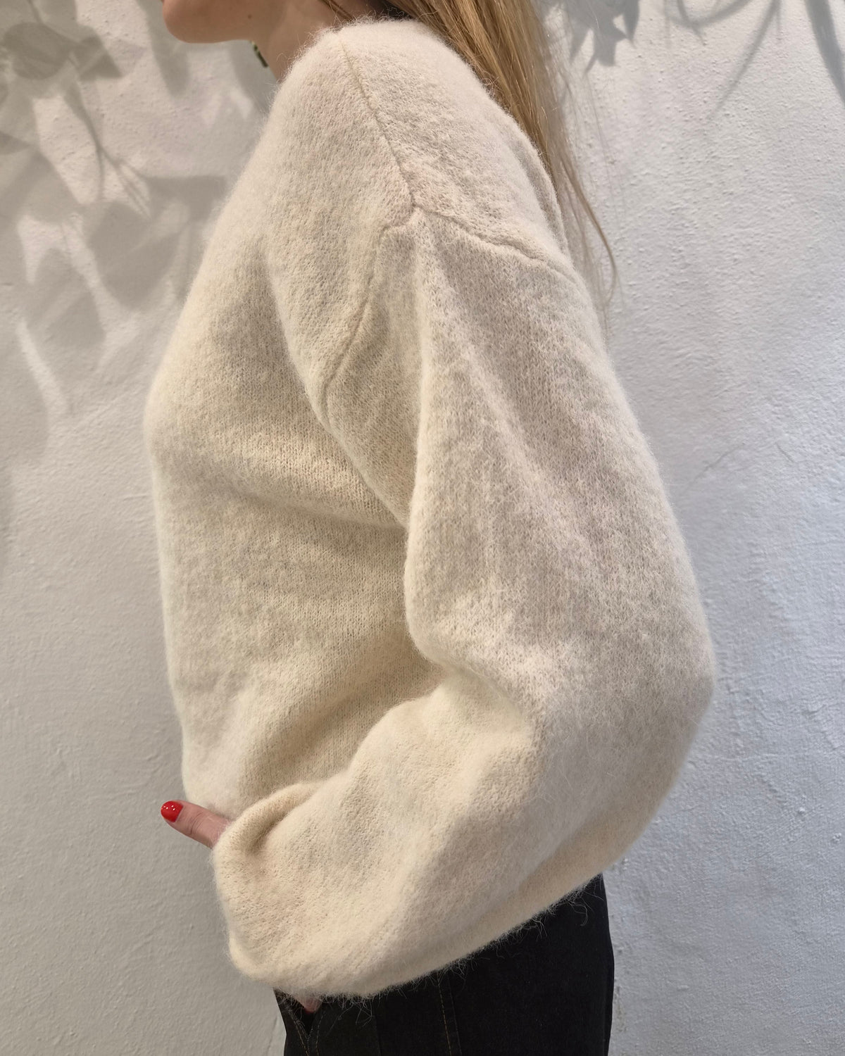 Please Maglia Fiocco Panna