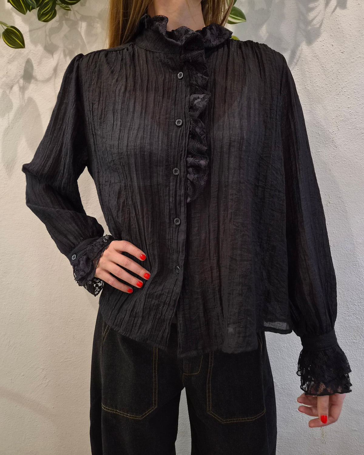 HaveOne Camicia Pizzo