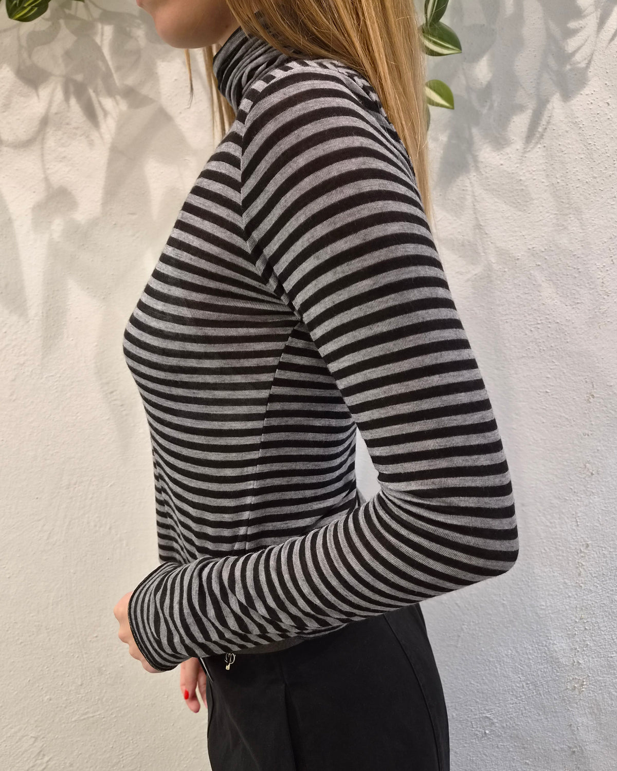 Souvenir Maglia Grigio misto cashmere