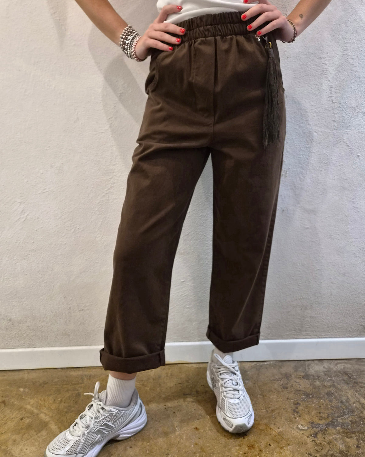 Philia Loft Pantalone Moro