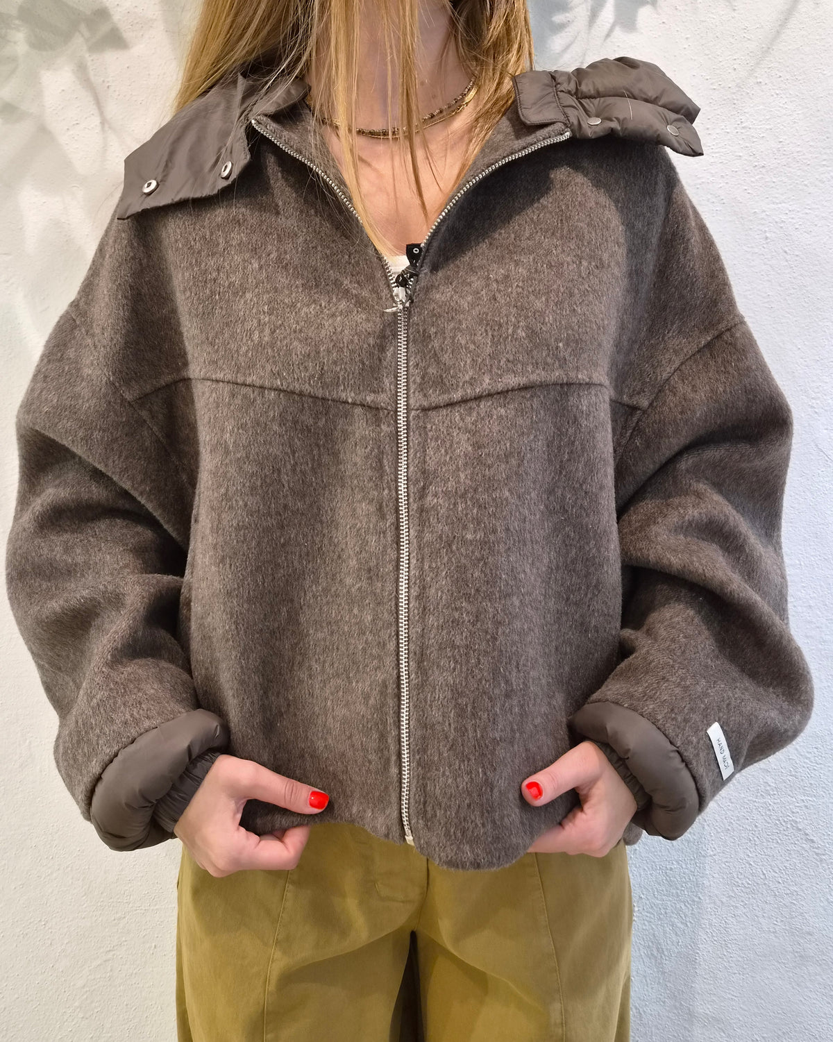 HaveOne Cappotto Bomber Moro