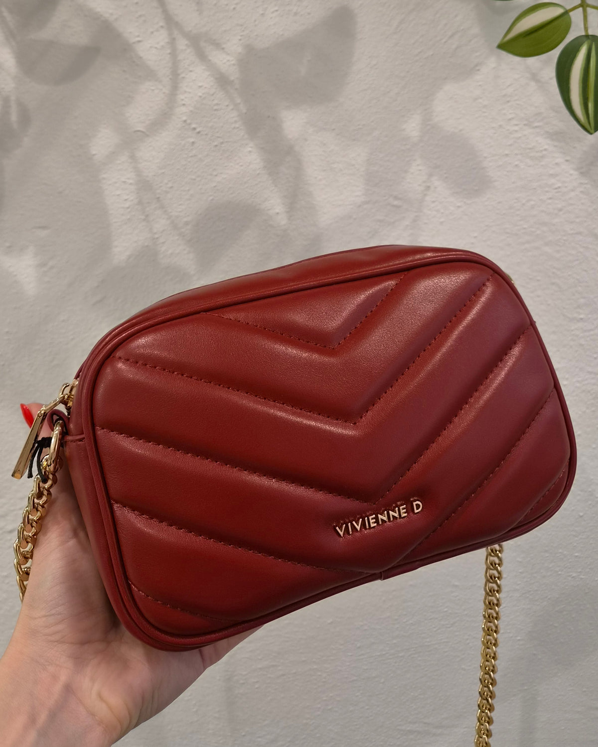 Vivienne D Bag Dora Soft Rosso