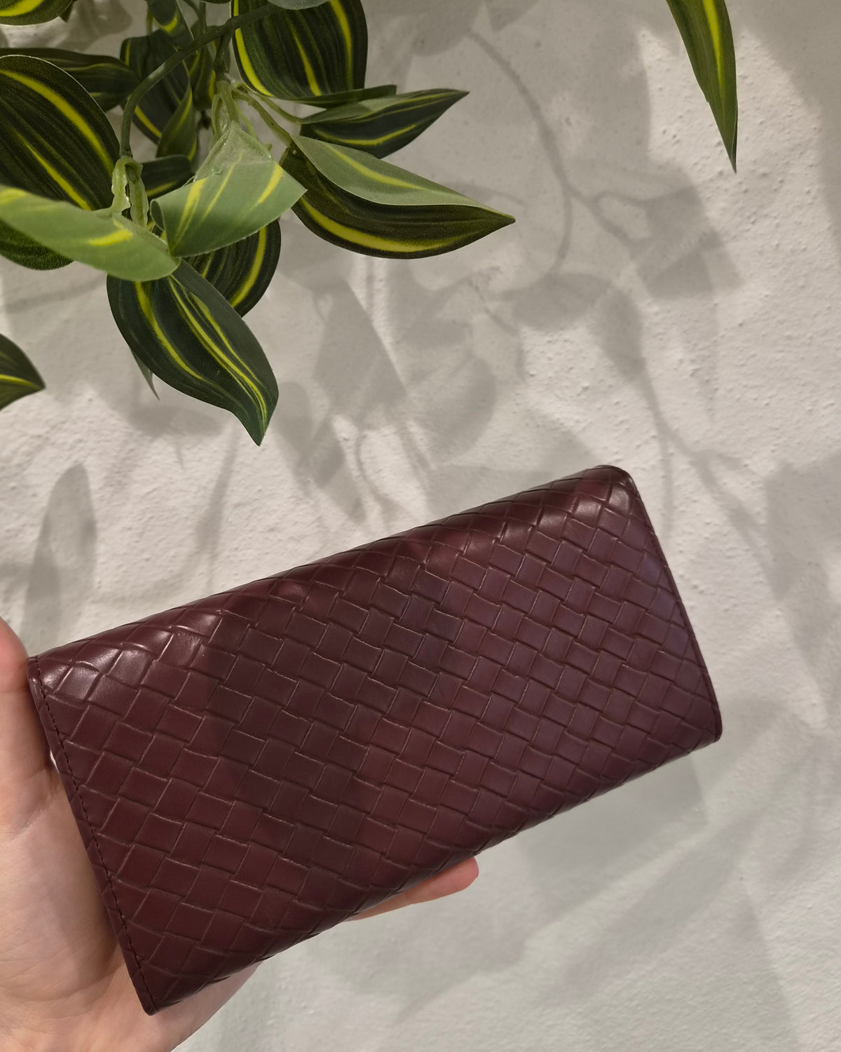 VivienneD Portafoglio Daisy Twist Bordeaux