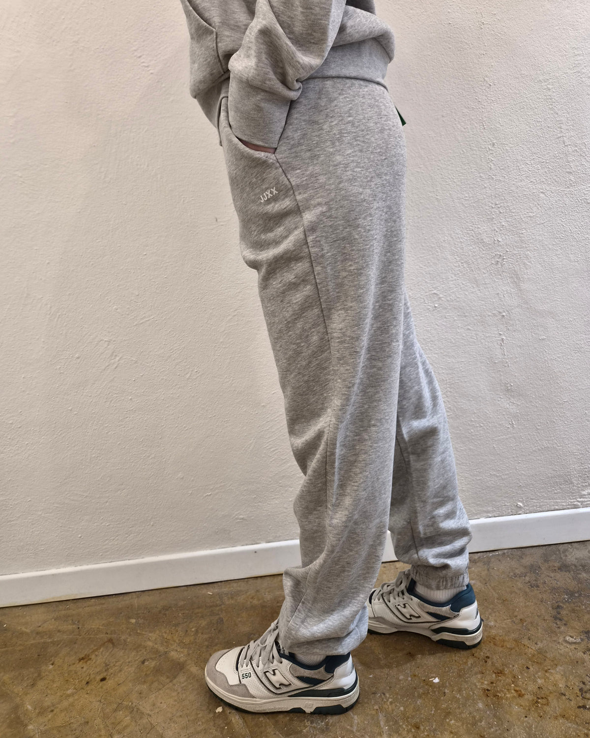 JJXX Pantaloni in felpa Grigio