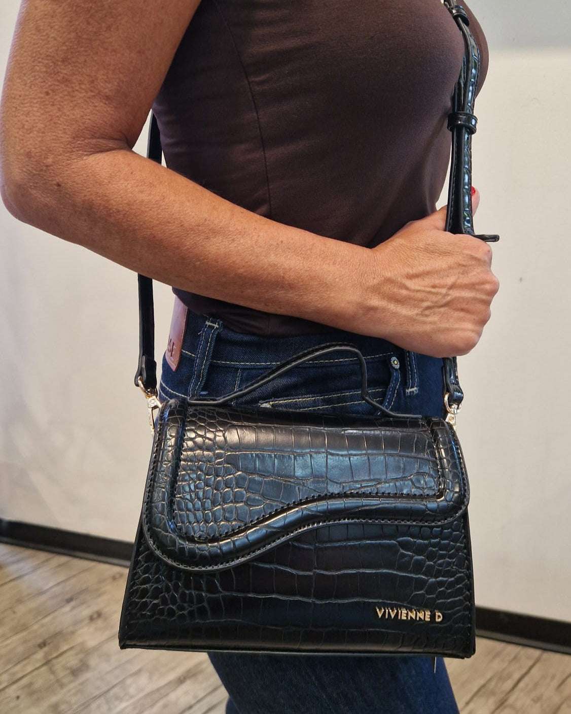 Vivienne D Micro Bag Nero