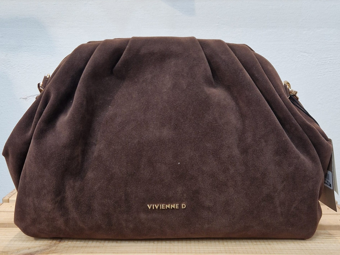 Vivienne D Maxi Pochette Testa di Moro