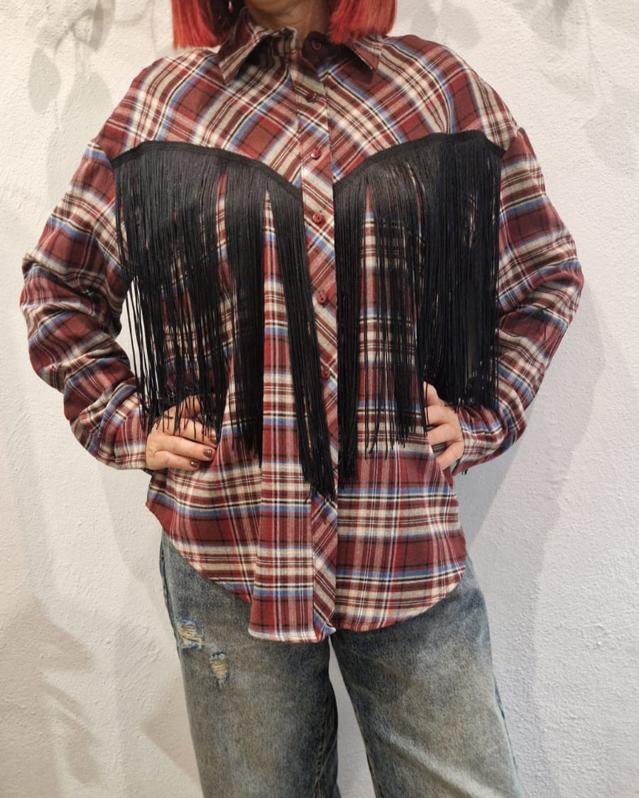 HaveOne Camicia Frange